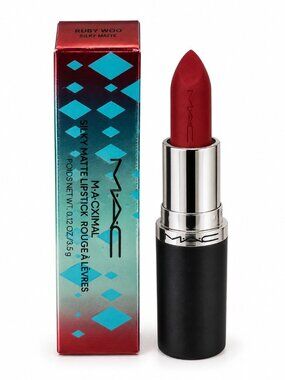 MAC M·A·Cximal Silky Matte Lipstick Ruby Woo Limited Edition 3.5g